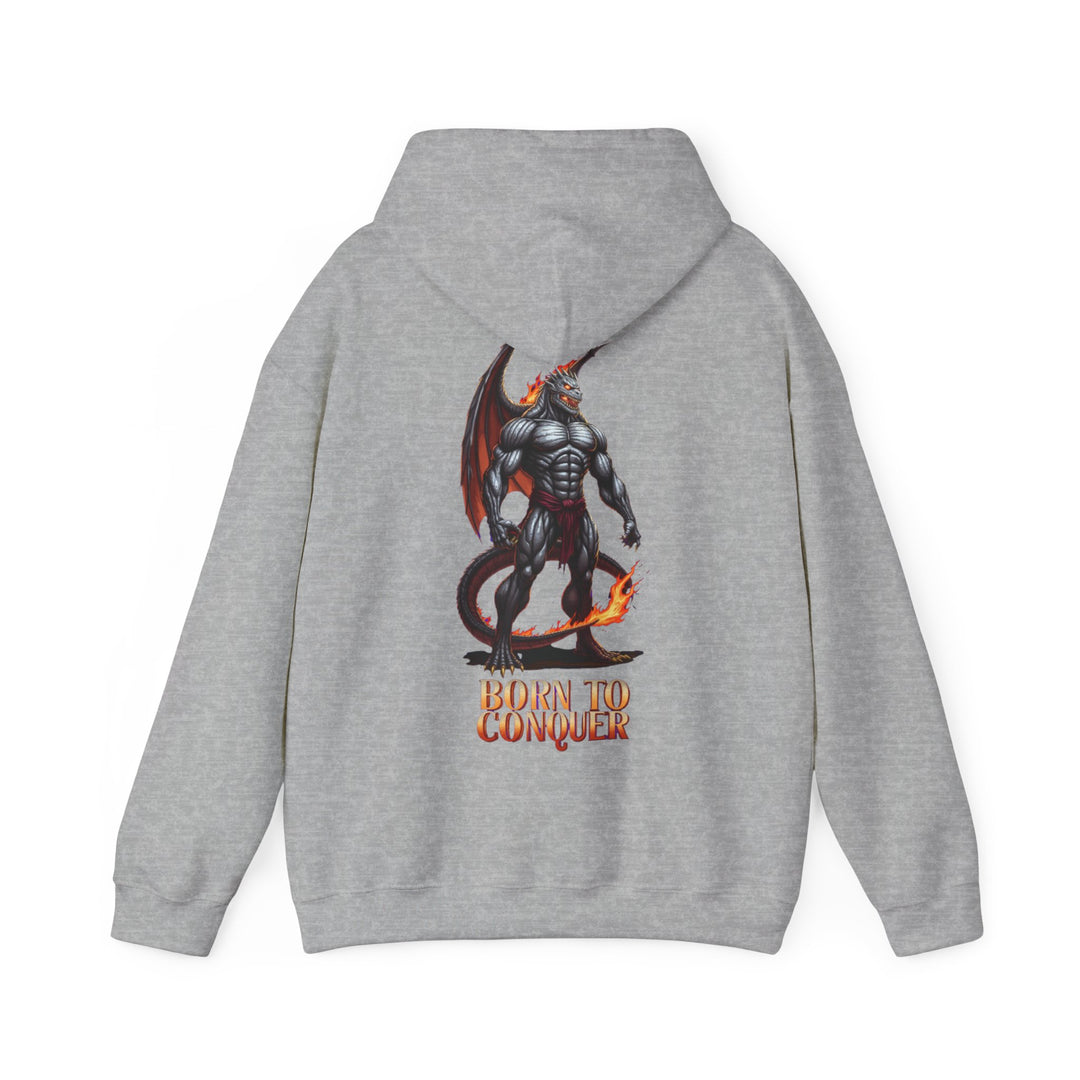 Born to Conquer – Unerbittlicher Hoodie