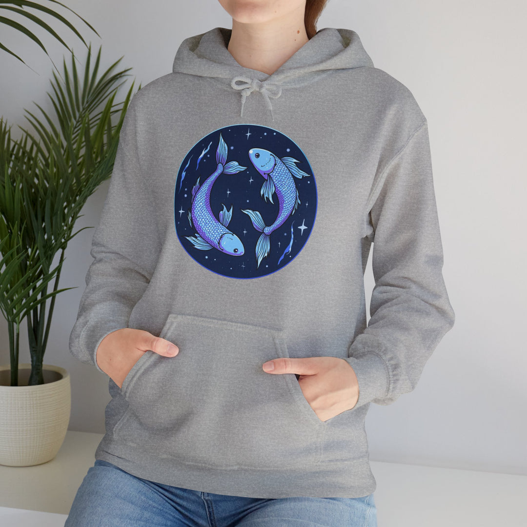 Vissen Zodiac – Dromerige, meelevende en creatieve hoodie