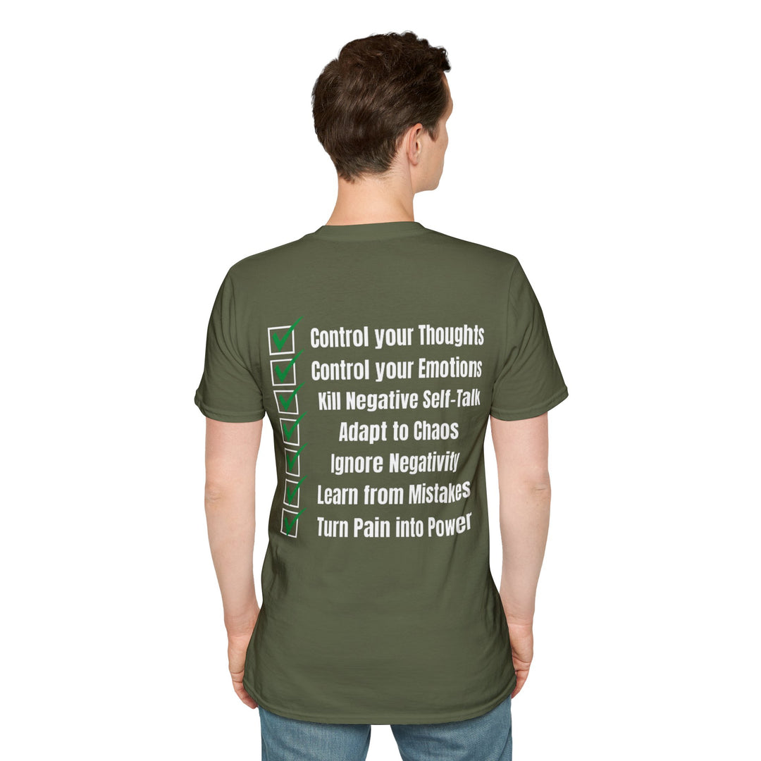 Master Your Mind T-shirt – Beheers je gedachten, beheers je leven