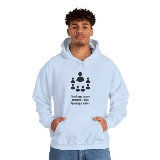 Spending Priorities Hoodie – Money Moves with a Twist