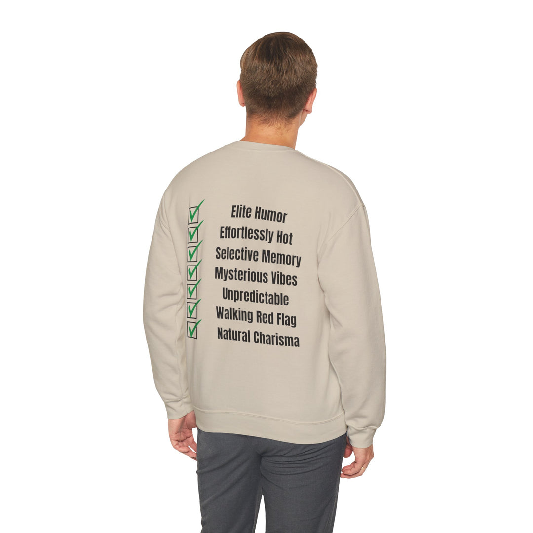 Waarom Ze Van Mij Houden? Sweatshirt – Onverklaarbaar Charisma