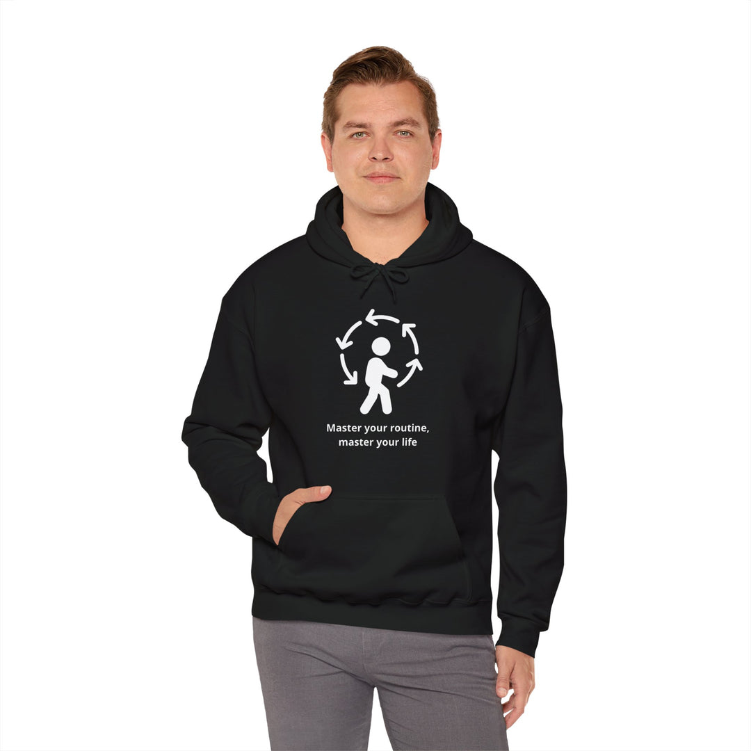 Beheers je routine, beheers je leven Hoodie – Beheers je dag