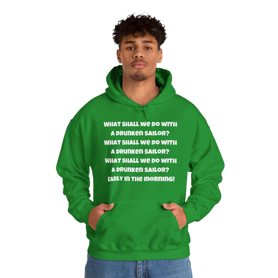 Regenbooggouden hoodie – St. Patrick's Day-plezier en feestelijkheid