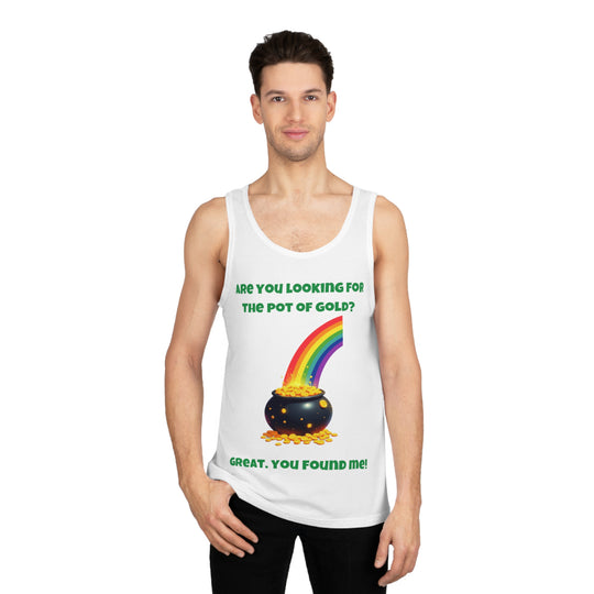 Tanktop zum St. Patrick's Day mit dem Titel "Topf voll Gold" 