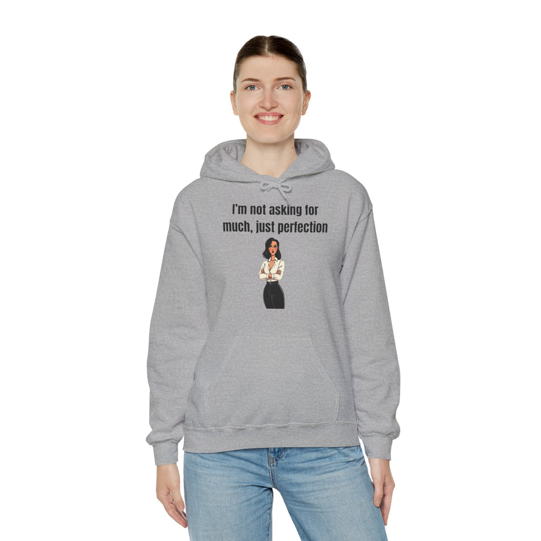 Nicht viel verlangen – Statement Hoodie