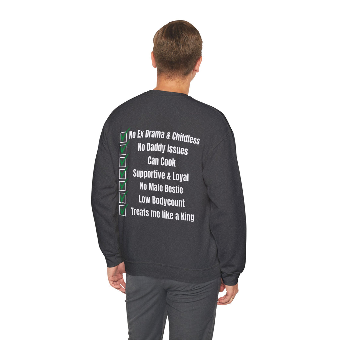 Standards sind nicht nur für dich – Herren Sweatshirt