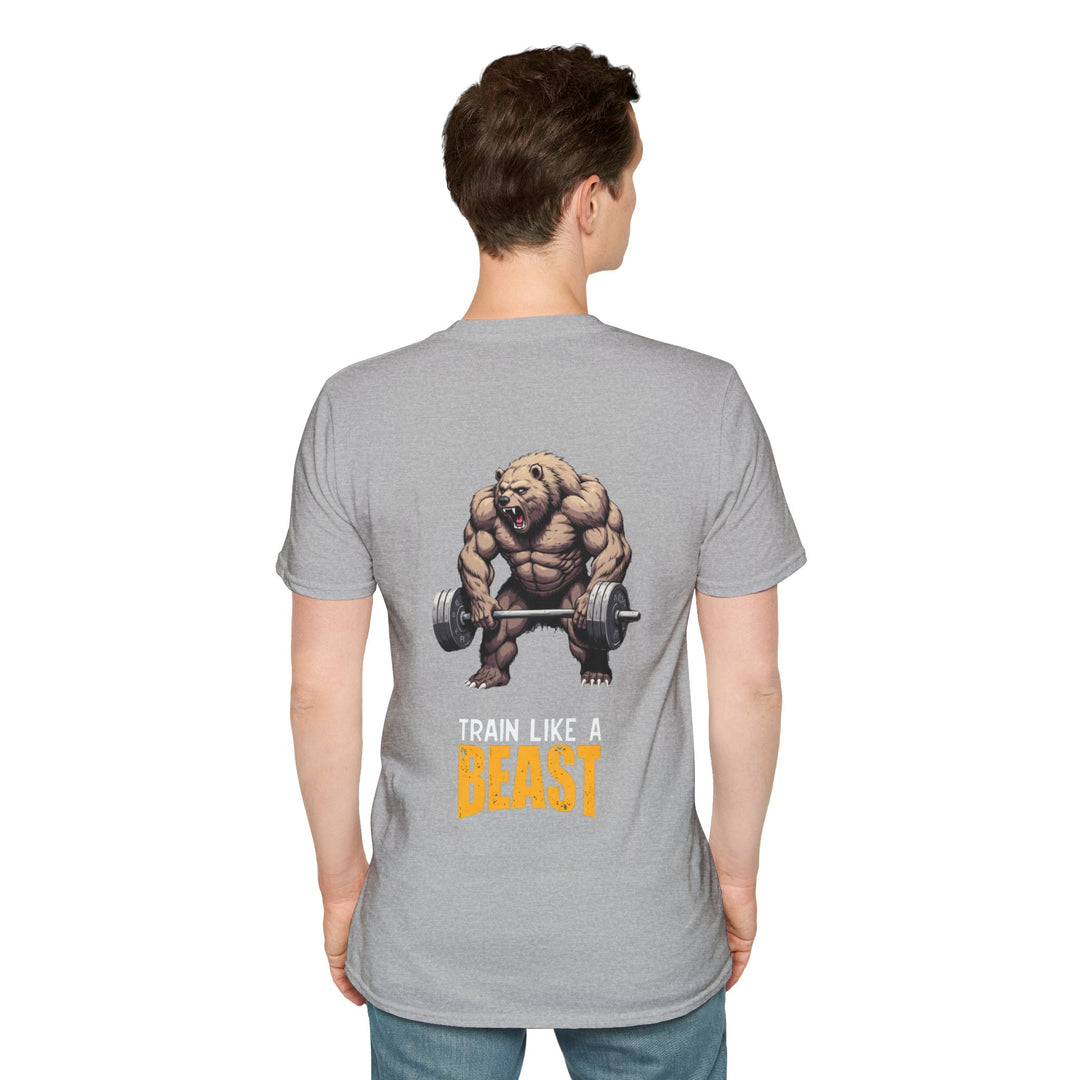 Train Like a Beast – Gym Warrior T-Shirt