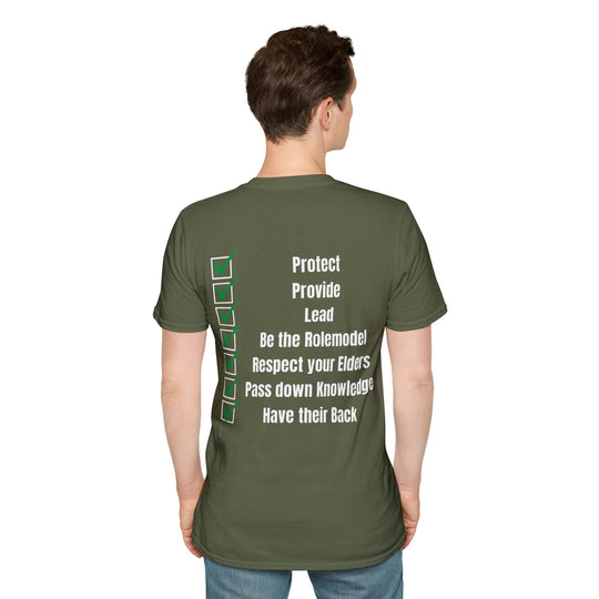 A Real Man Protects His Own T-Shirt – Strength Through Responsibility