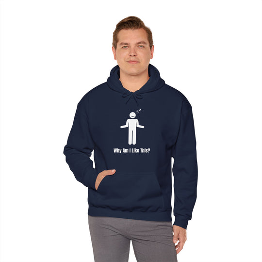 Waarom ben ik zo? Hoodie – Omarm de chaos