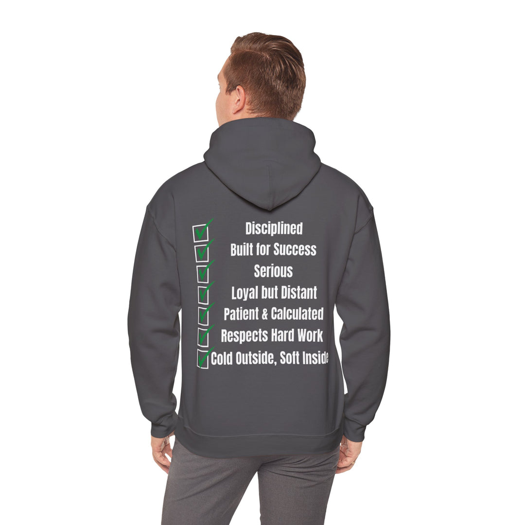 Capricorn Zodiac Hoodie – Ambitieus, Vastberaden en Veerkrachtig