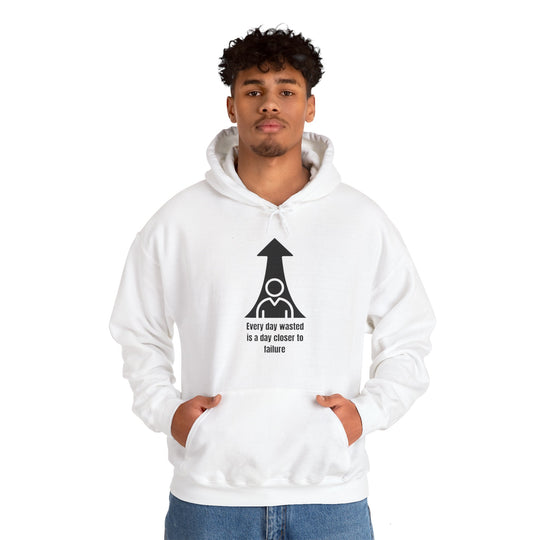 Every Day Wasted Hoodie – Progress Over Procrastination