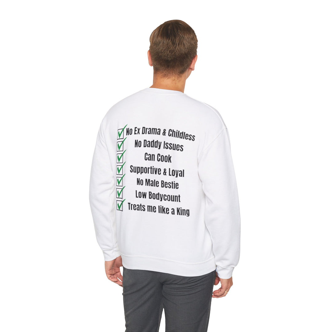 Standards sind nicht nur für dich – Herren Sweatshirt