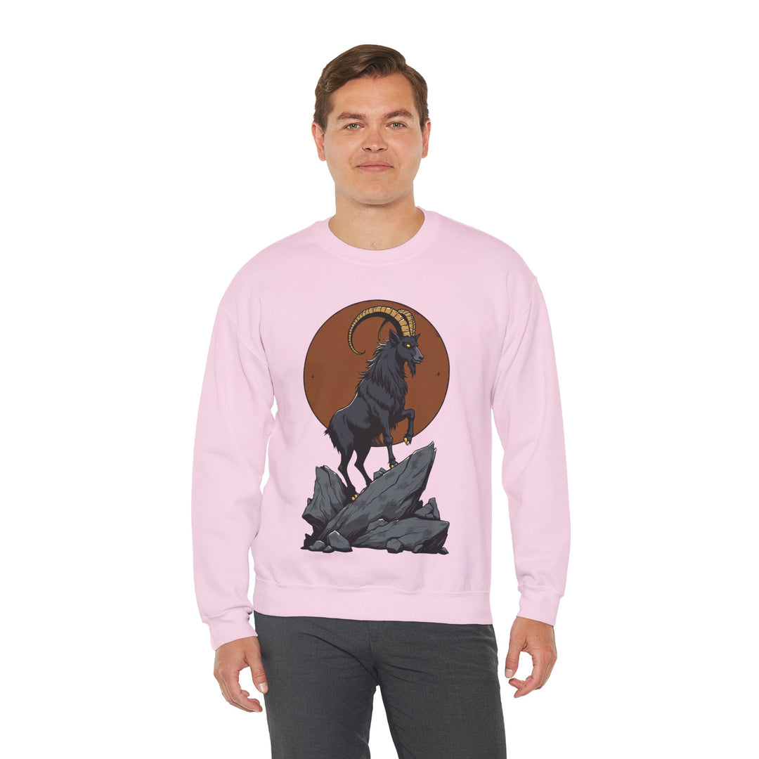 Sweatshirt mit Sternzeichen Steinbock – Ehrgeizig, entschlossen und belastbar