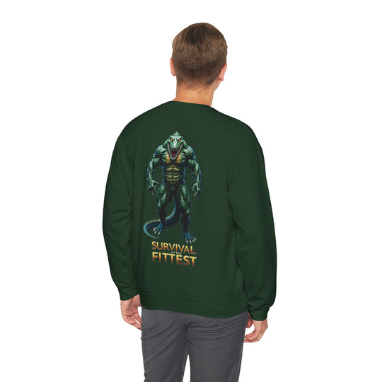 Survival of the Fittest – Krokodil-Sweatshirt