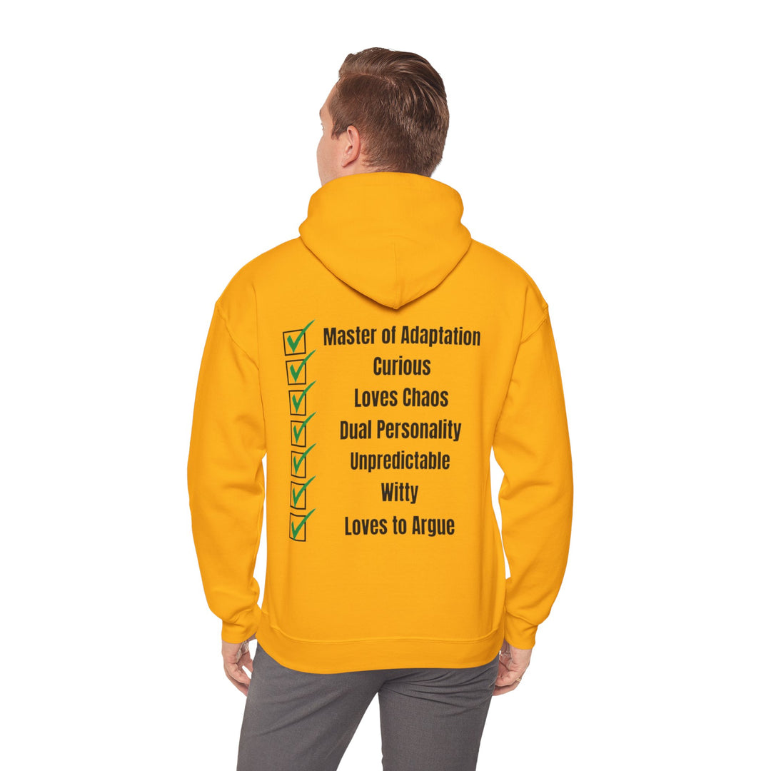 Gemini Zodiac – Quick-Witted, Social & Always Unpredictable Hoodie