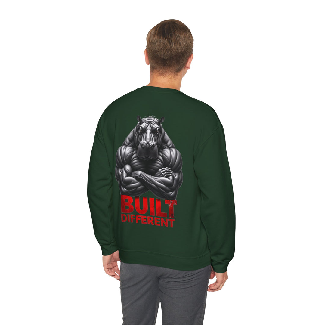 Built Different – Power Hippo Sweatshirt