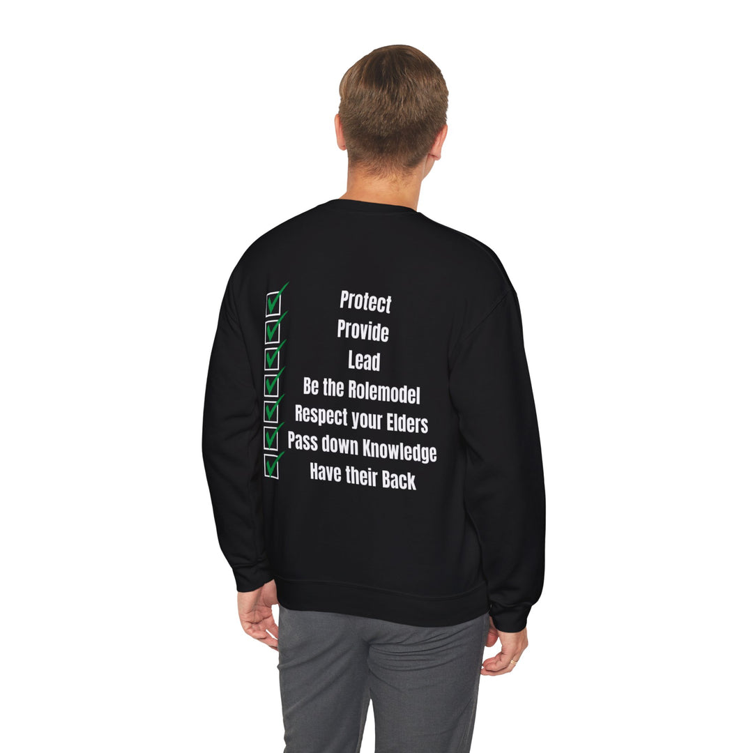 "A Real Man Protects His Own" – Men's  Sweatshirt