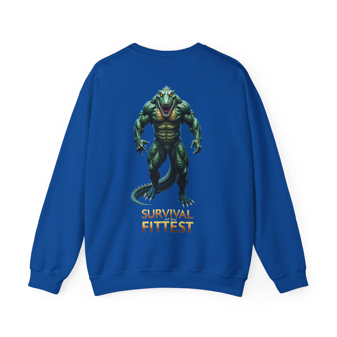 Survival of the Fittest – Krokodil-Sweatshirt