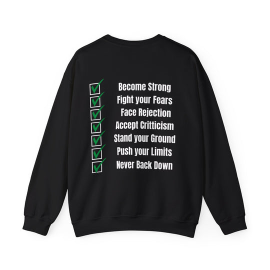 Sweatshirt Stand Tall, Stay Strong – Onwrikbare principes