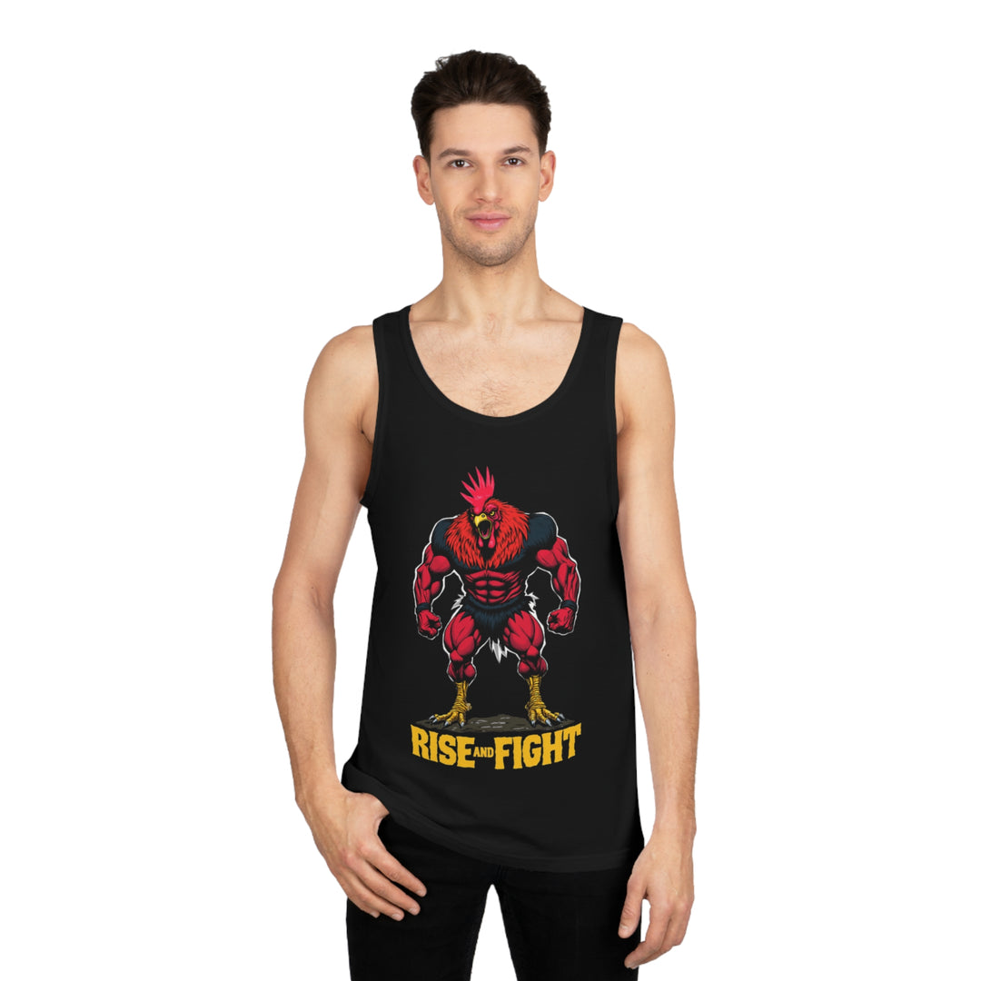 Rise and Fight – Tanktop van Warrior Rooster