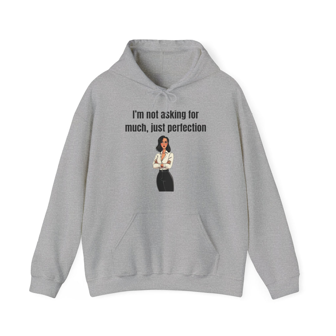 Niet veel vragen – Statement Hoodie