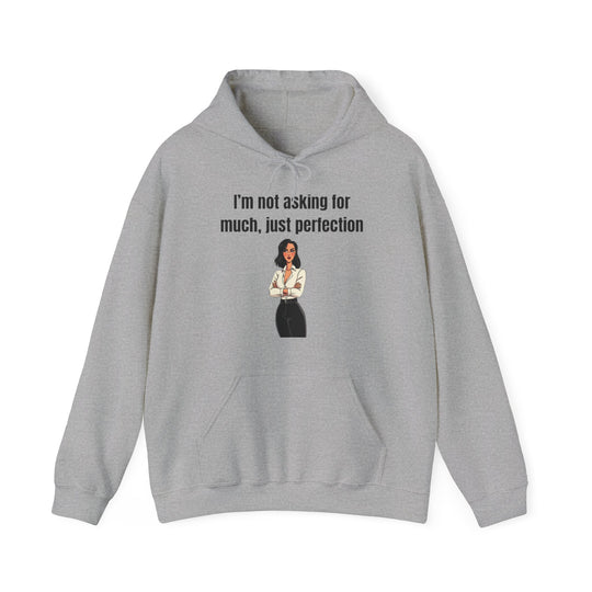 Niet veel vragen – Statement Hoodie