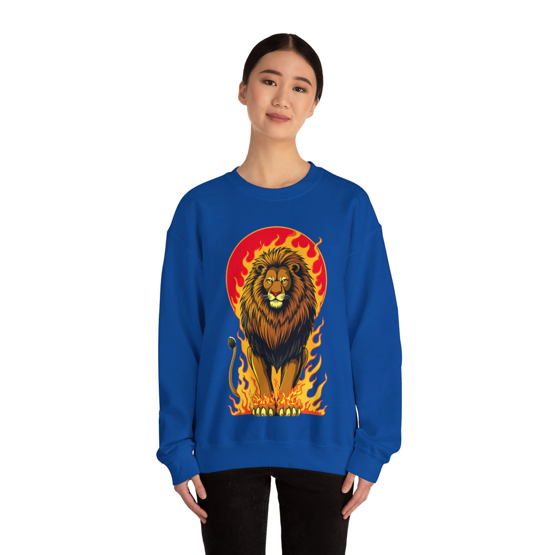 Leo Zodiac – Onverschrokken &amp; Vurig Sweatshirt 