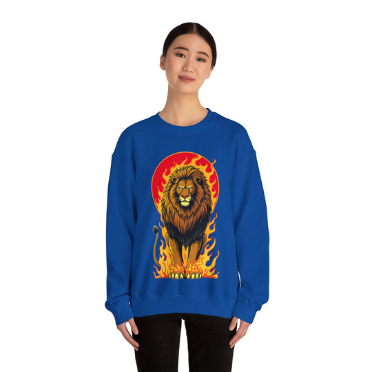 Leo Zodiac – Furchtloses und feuriges Sweatshirt