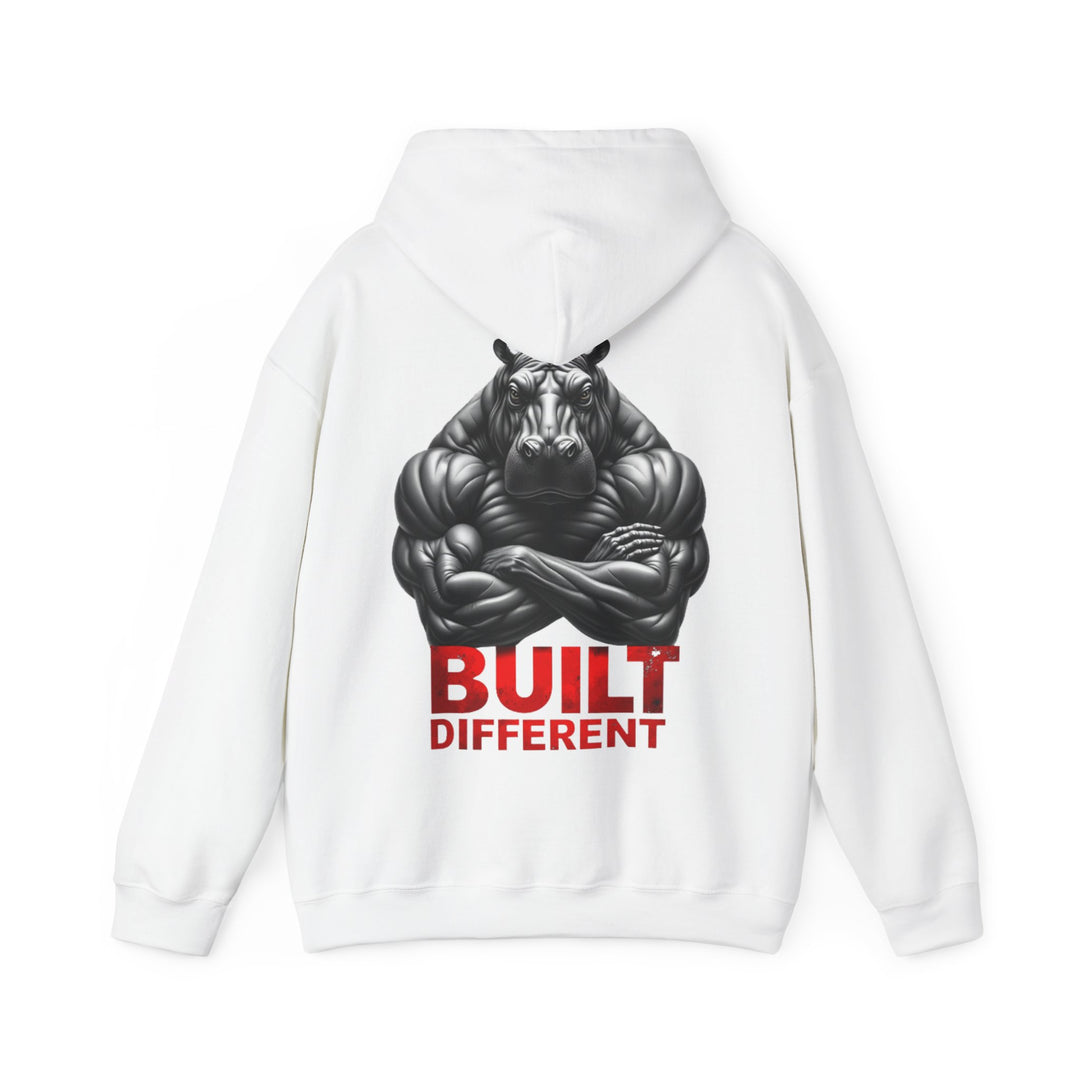 Built Different – Power Hippo Hoodie