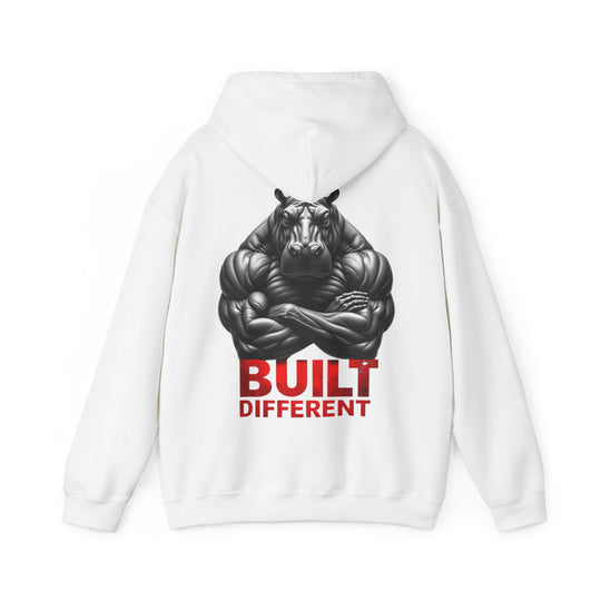 Built Different – ​​Power Hippo Hoodie