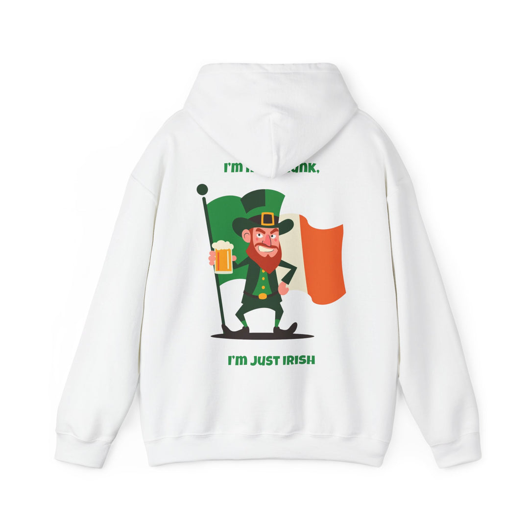 Irish Pride Hoodie – Gedurfd, dronken en patriottisch