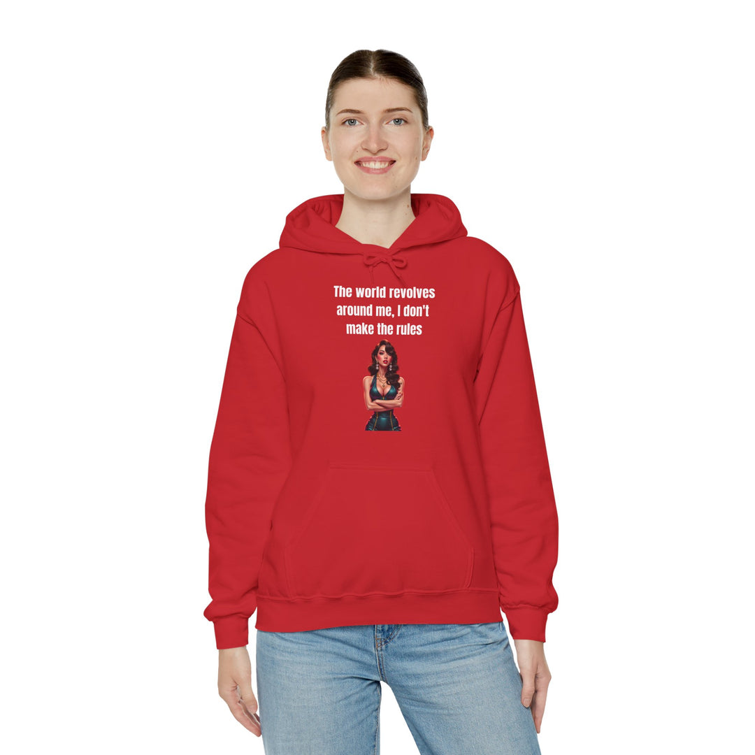 Die Welt dreht sich um mich – Damen Hoodie