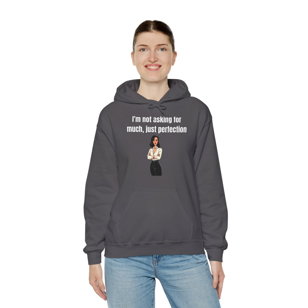 Nicht viel verlangen – Statement Hoodie