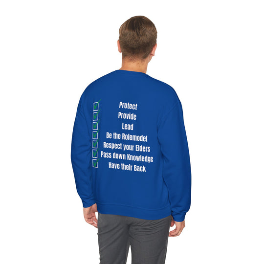 "A Real Man Protects His Own" – Men's  Sweatshirt