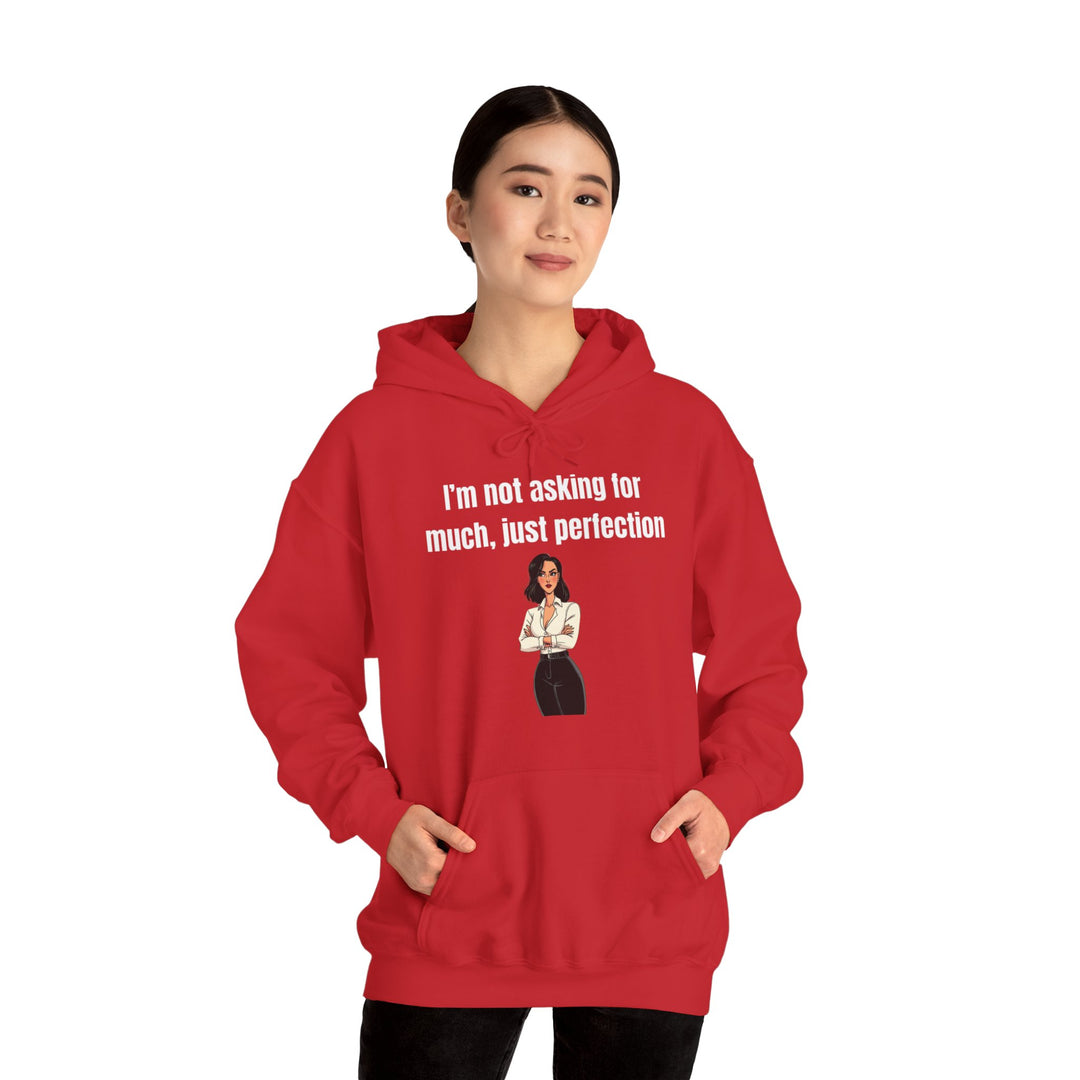 Niet veel vragen – Statement Hoodie