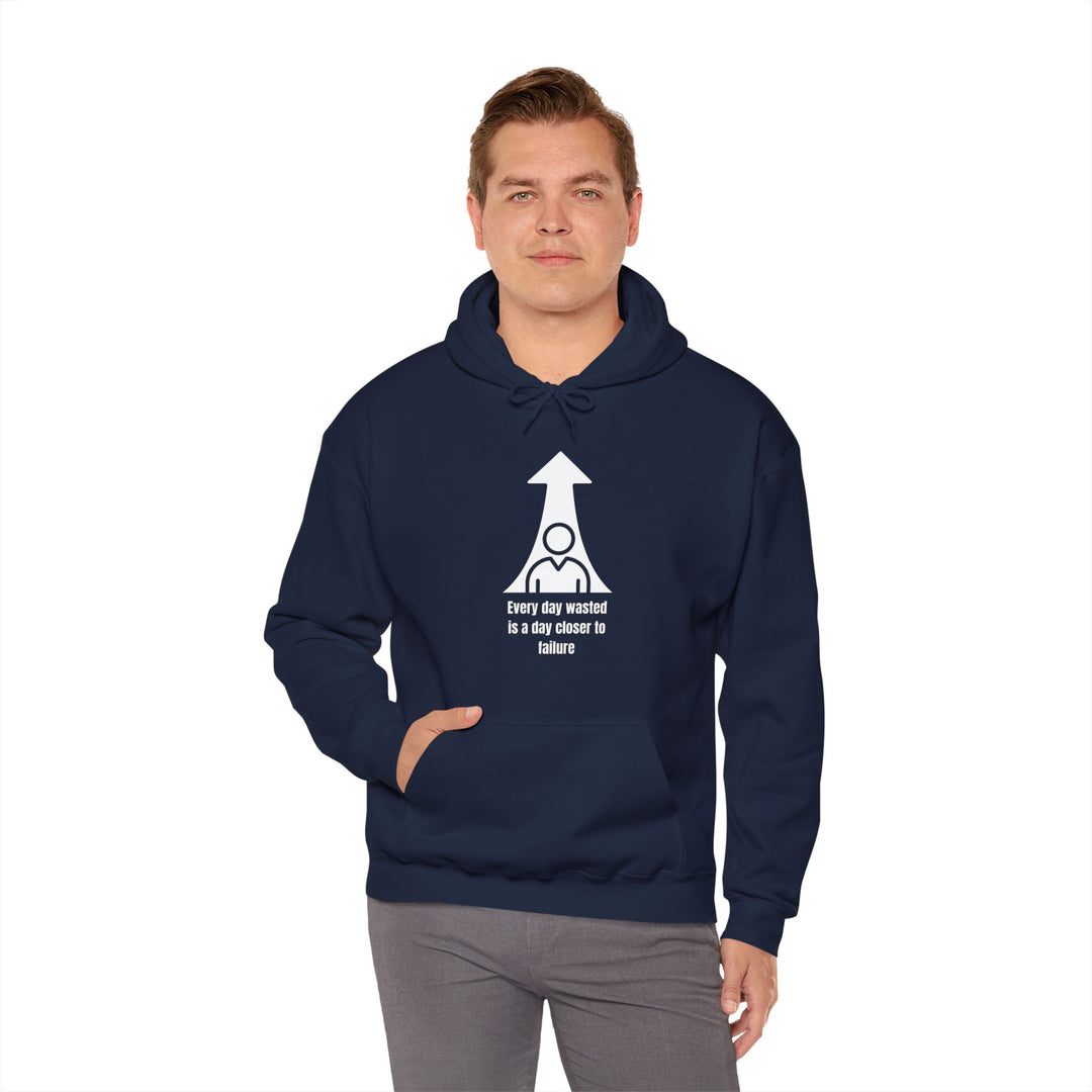 Every Day Wasted Hoodie – Progress Over Procrastination