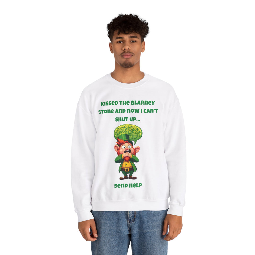 Kissed the Blarney Stone – Now I Can’t Shut Up Crewneck Sweatshirt