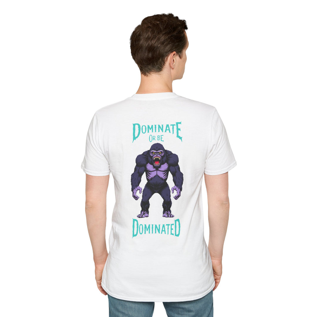 Domineer of word gedomineerd – Gorilla Power T-shirt