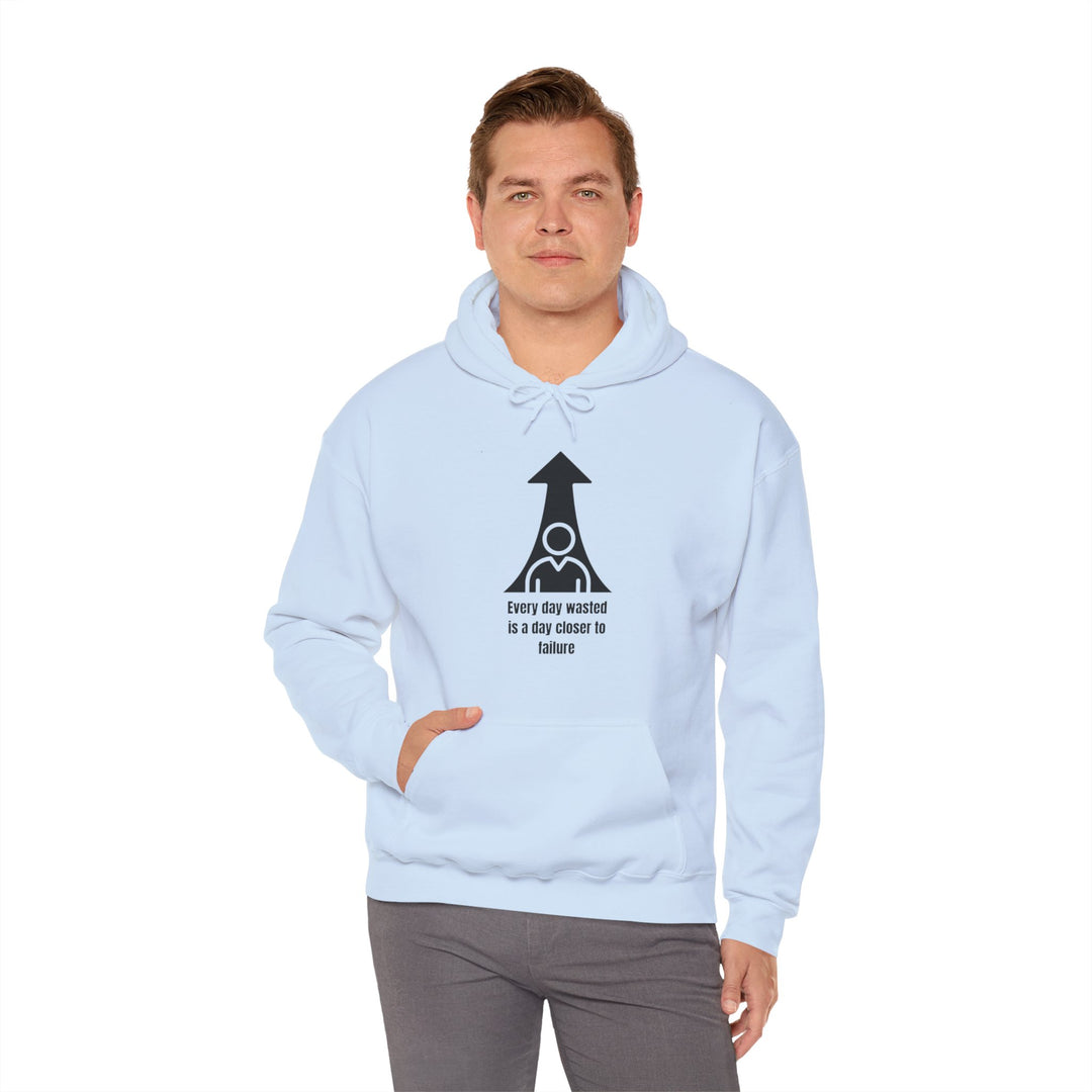 Every Day Wasted Hoodie – Progress Over Procrastination