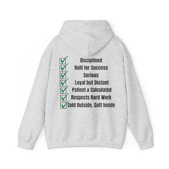 Capricorn Zodiac Hoodie – Ambitious, Determined & Resilient