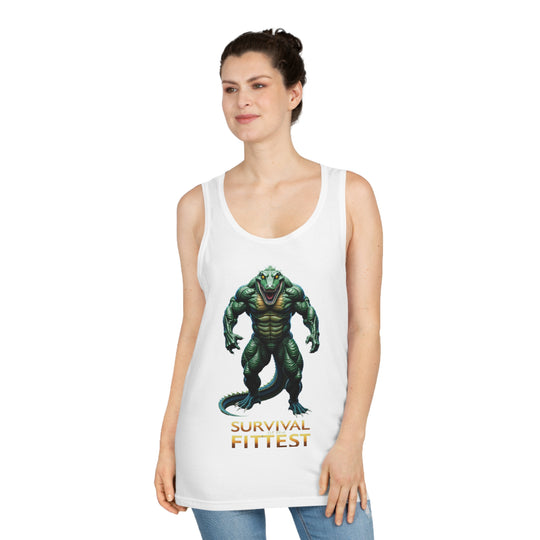 Survival of the Fittest – Krokodillen Tanktop