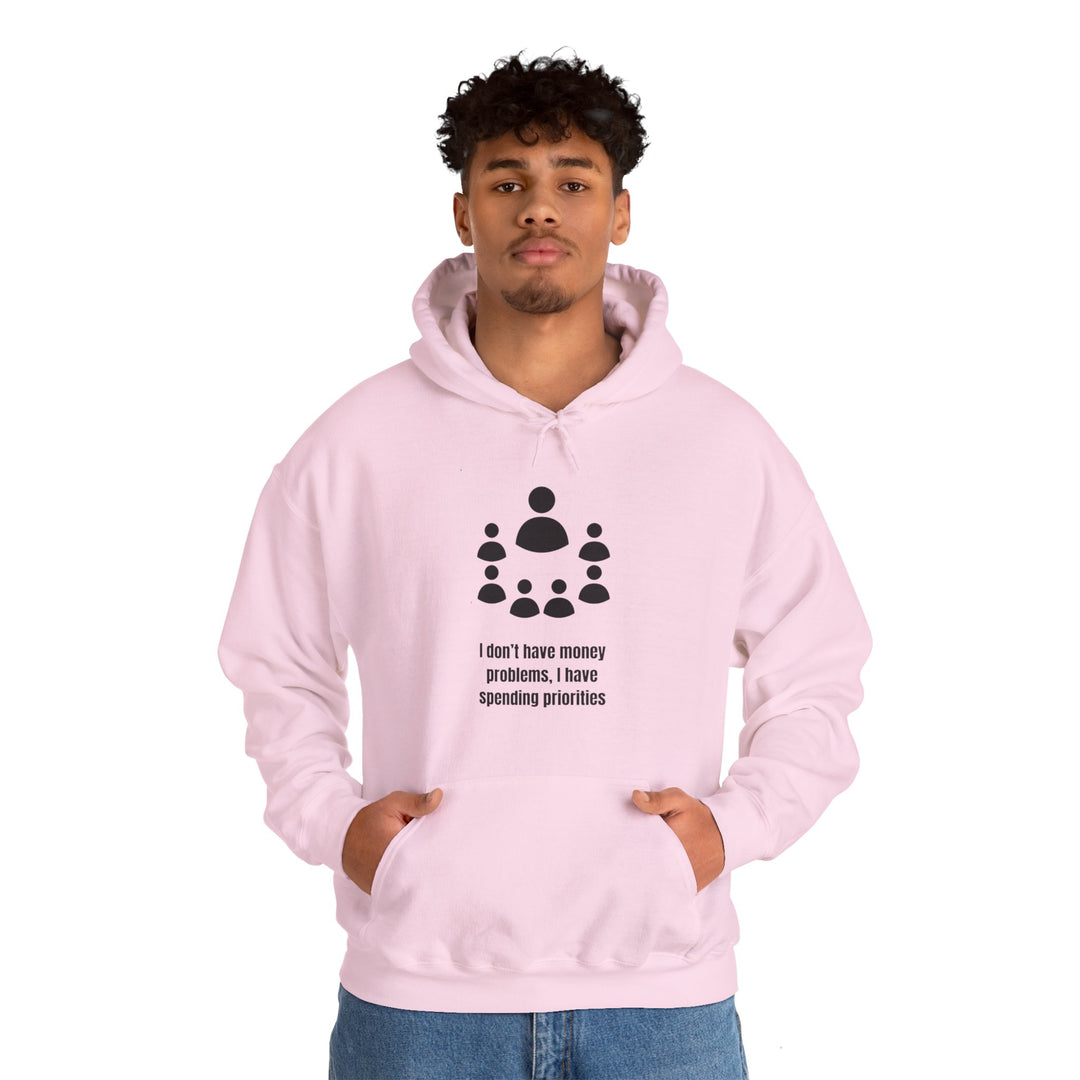 Spending Priorities Hoodie – Money Moves with a Twist