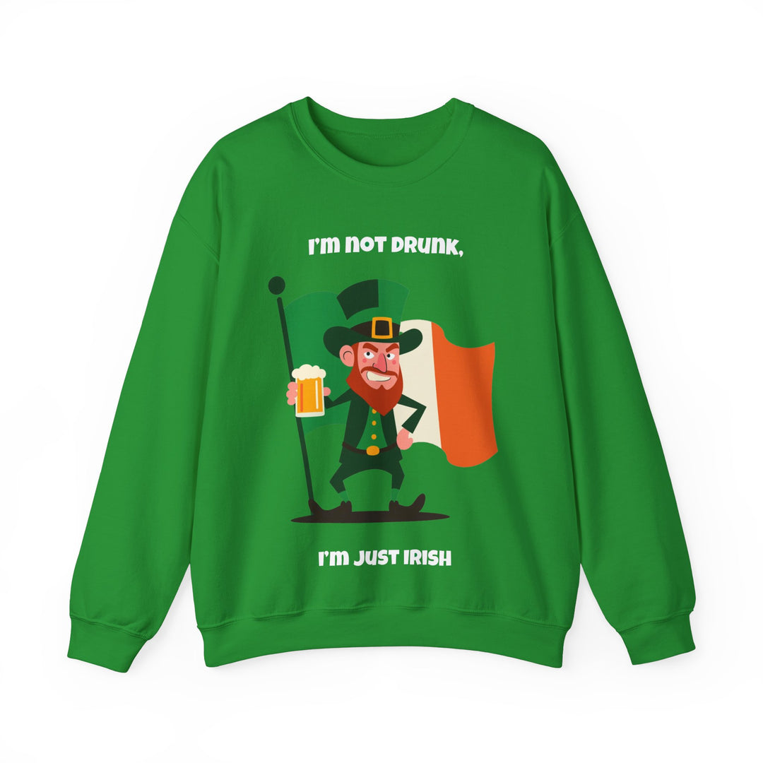 Irish Pride Sweatshirt – Bold, Drunk & Patriotic