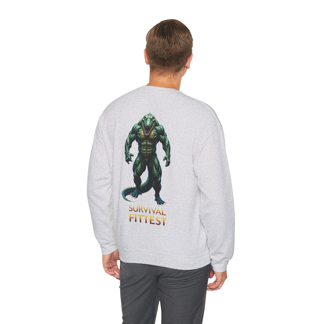 Survival of the Fittest – Krokodil-Sweatshirt