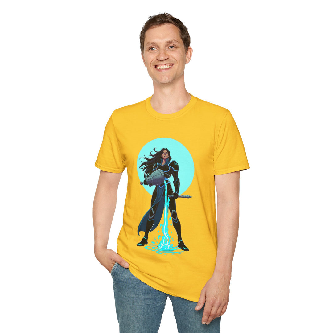 Aquarius Zodiac – Free Thinker & Visionary Spirit T-Shirt