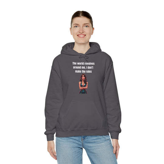 Die Welt dreht sich um mich – Damen Hoodie