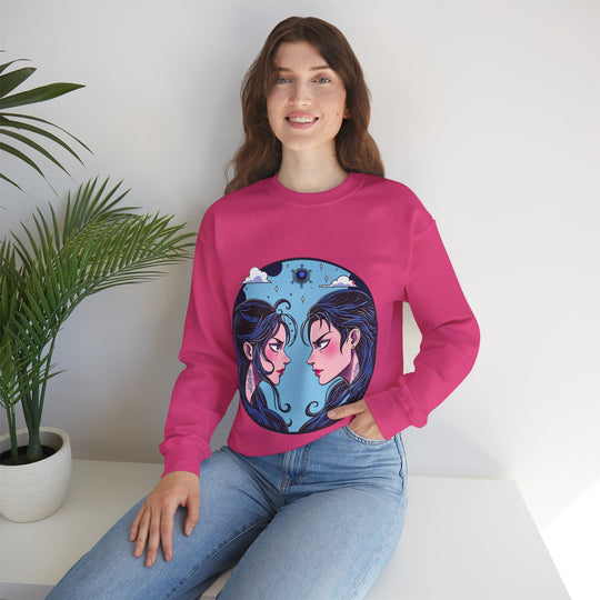 Tweelingen Zodiac – Geestig, Aanpasbaar &amp; Altijd het Leven van het Feest Sweatshirt