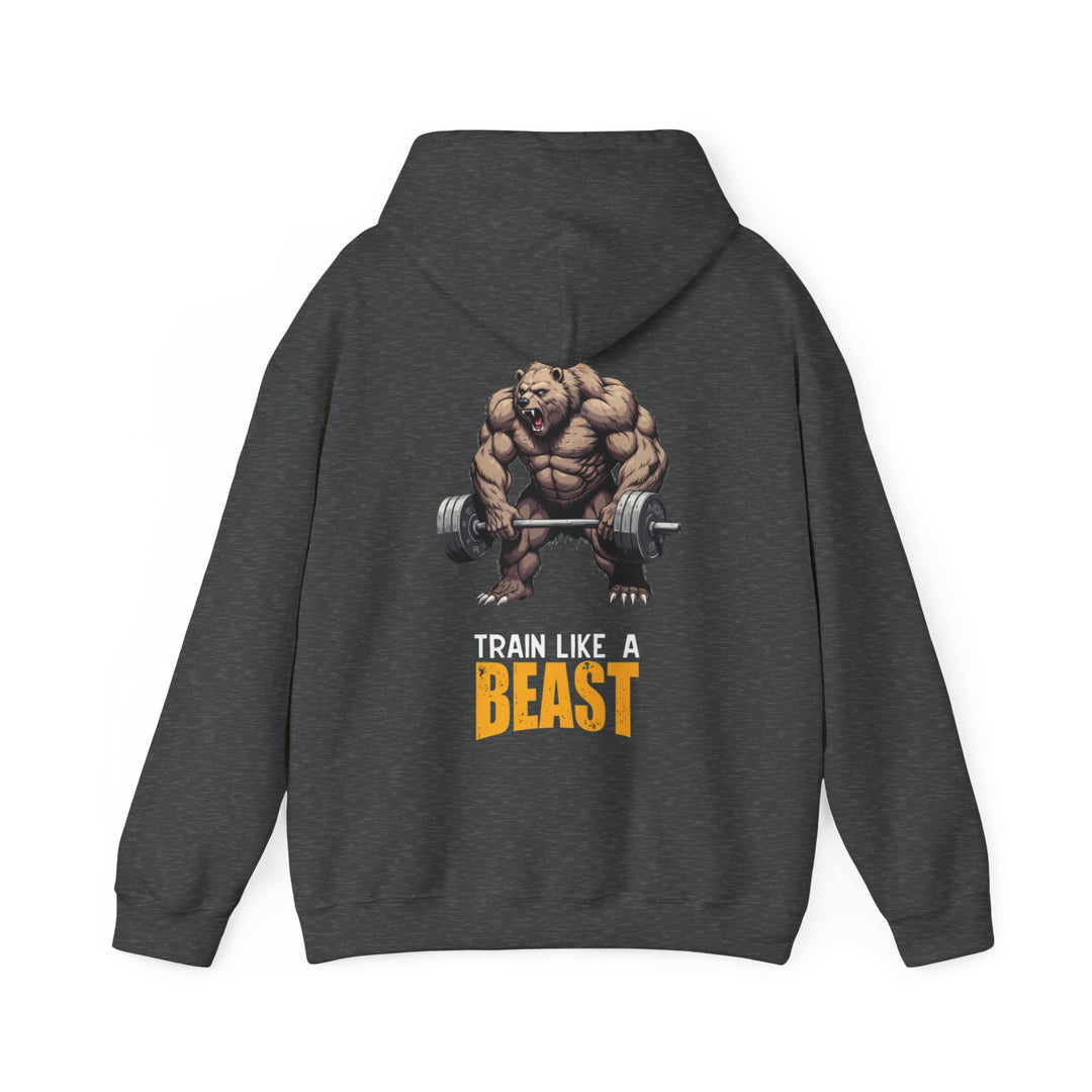 Train Like a Beast – Gym Warrior Hoodie