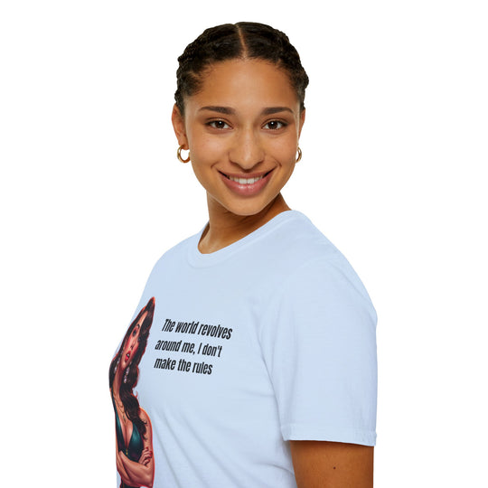 De wereld draait om mij – Dames T-shirt