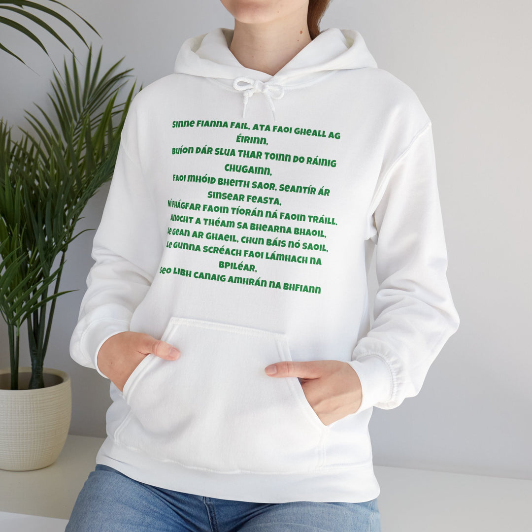 Irish Pride Hoodie – Bold, Drunk & Patriotic